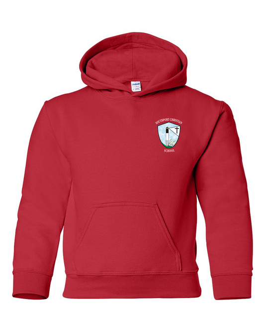 Southport Christian Youth Heavy Blend™ Hooded Sweatshirt (click for more colors)