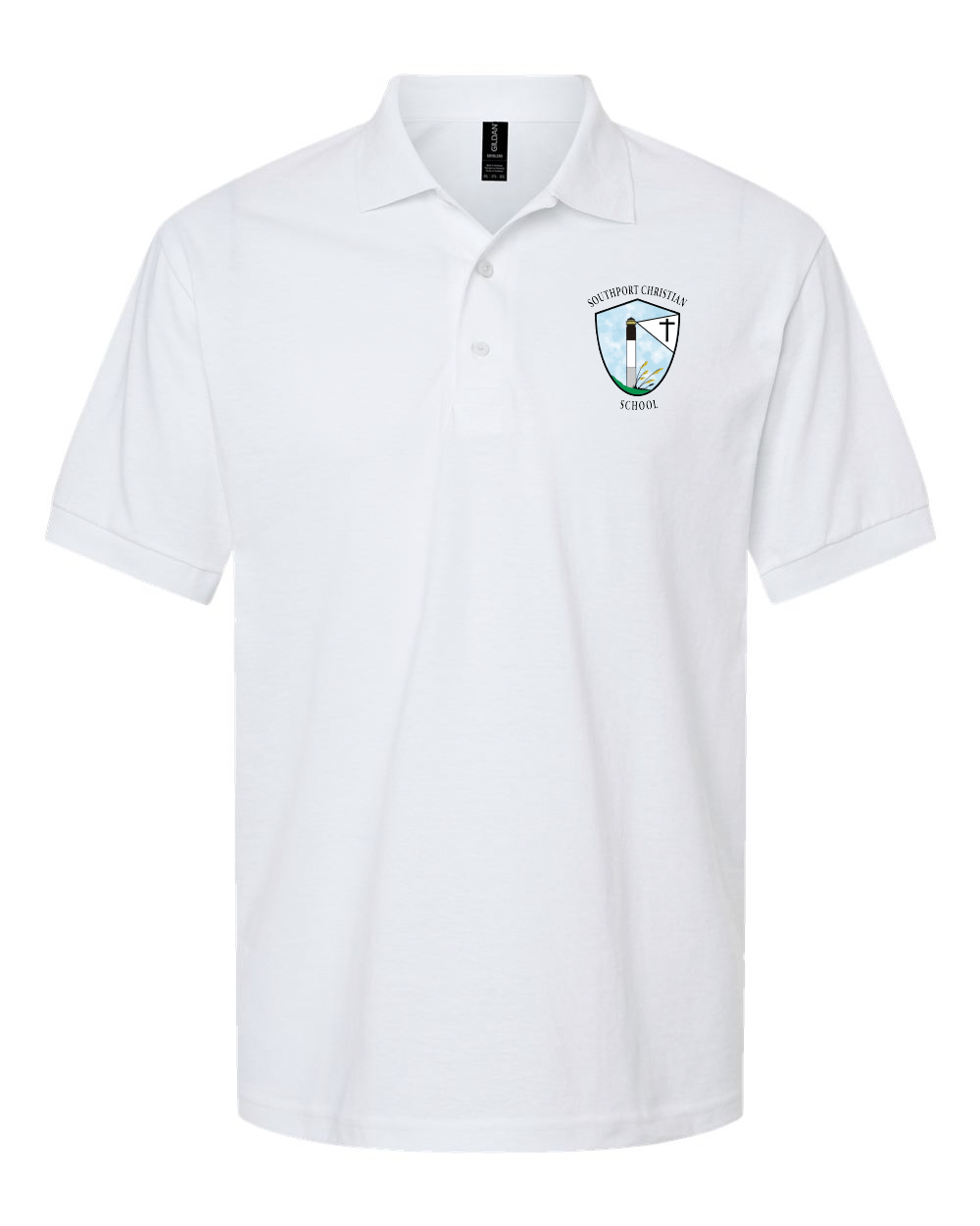 Southport Christian Men's DryBlend® Jersey Polo (click for more colors)