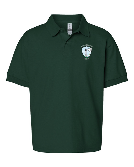 Southport Christian Youth DryBlend® Jersey Polo (click for more colors)